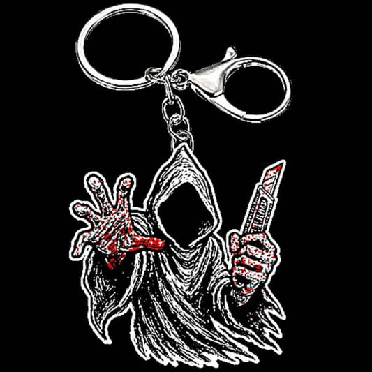 DEATH COMETH KEYCHAIN