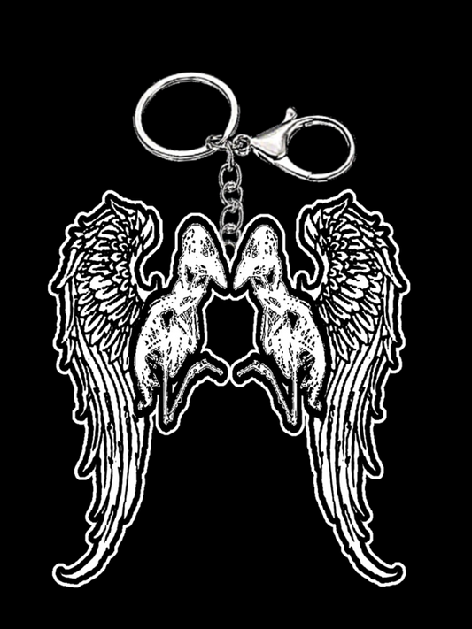 BORNE TO THY GRAVE KEYCHAIN